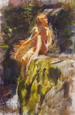 artbeautypaintings:  Luminian - Sergio Lopez