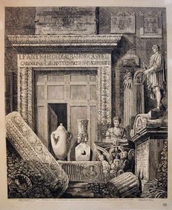 hadrian6:  Frontispiece of Antiquities of Albano. 1826. Luigi