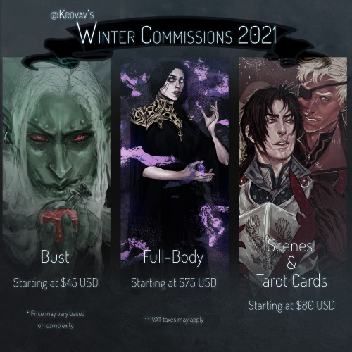  ❄️ WINTER COMMISSIONS OPEN ❄️________    ▪  More