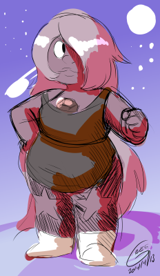 longcriercat:  I should do a more energetic Amethyst sometime