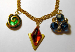 copiouslygeeky:  2pmZelda Necklace    “Beat all three temples?