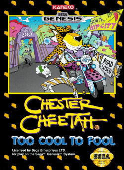 vgjunk:  Chester Cheetah: Too Cool To Fool, Genesis / Megadrive.