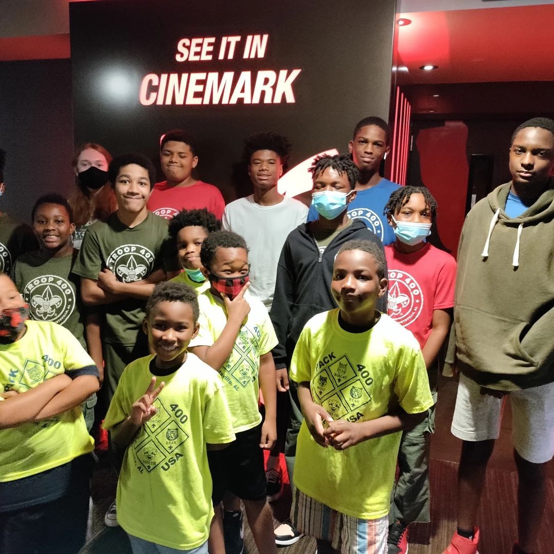 <p>Busy weekend for 400.</p>

<p>Saturday: Pack and Troop 400 went to the movies. They enjoyed seeing @spacejammovie and lunch at @moessouthwestgrill </p>

<p>Sunday: Friends of 400 hosted our back to school drive at the scout hut.</p>

<p>Our volunteers still need naps. (at Huntsville, Alabama)<br/>
<a href="https://www.instagram.com/p/CSFuxizJPkv/?utm_medium=tumblr">https://www.instagram.com/p/CSFuxizJPkv/?utm_medium=tumblr</a></p>