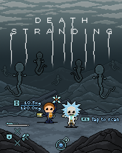 it8bit:  Death StrandingArt by Manolo “The_Oluk” Saviantoni