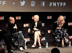 melindasordinos:  Kristen Stewart | Adorable Moments at the New York Film Festival 54 - 2016 