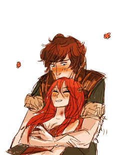 garbagebird:  cordelias so happy cause lon'qu’s touching her boob and gave her a hickey 