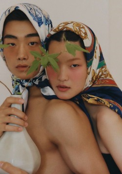 pocmodels: Lim Ji Seop & Yujin Seo by Hong Janghyun for Elle