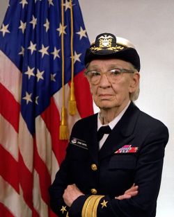 stefanhayden:This is Rear Admiral Grace Hopper. She worked for