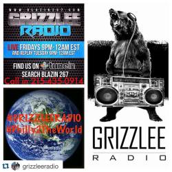 #Repost @grizzleeradio with @repostapp. ・・・ We live now click link in bio www.blazin267.com or find us on the tunein app search blazin267 call in 215-445-0914 #WePlayAndSayWhatWeWant #Philly2The