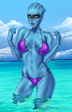 mikironis:  Bikini Effect: Andromeda    [my Tumblr]   
