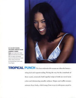 afakasii:  Naomi Campbell for Elle Magazine June 1994 by Gilles