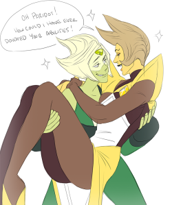 happyds:  someone wanted peridot and yellow diamond