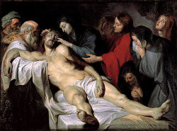 classic-art: Lamentation over the Dead Christ Peter Paul Rubens