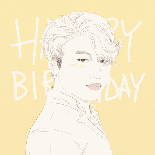 dasthecreator:  #HAPPYDAESUNGDAY by Das 