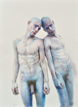 art4gays:  dobrazmianablr: Daniel Barkley  Mirror Series I (Laurence,