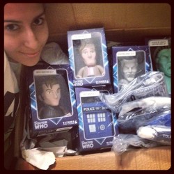 Omfg @titanmerch thank you so much for all this Doctor Who stuff!
