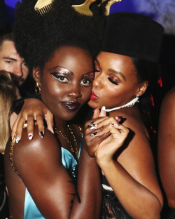 le-mouton-noir:  Lupita Nyong’o x Janelle Monae   Mmmmmm so