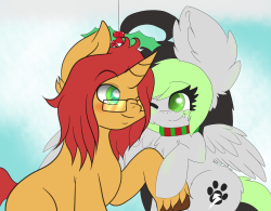 askbreejetpaw:  All the cute little kisses and such Bree got