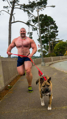 noodlesandbeef:  Alpha has been jogging with Thor while I’ve