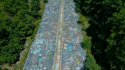 danleetodd:  The Graffiti Highway in Centralia, Pennsylvania.