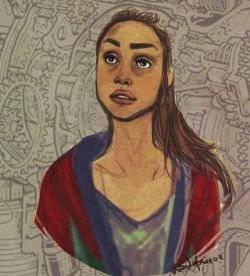 the100-art:  Raven Reyes by noctefuror Support the artist on
