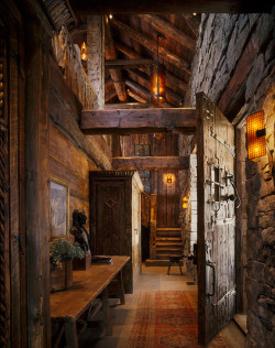 georgianadesign:  Montana entry hall by Peace Design. 