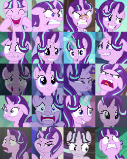 mylittlenanaki:Heard you guys want some Starlight Glimmer faces.