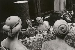 adanvc:  Statue yard, Chiswick, London. 1956. by Lewis Morley