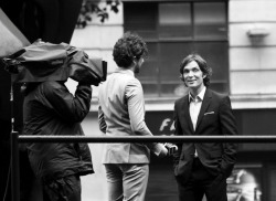 ohfuckyeahcillianmurphy: The Dark Knight Rises Premiere | Leicester