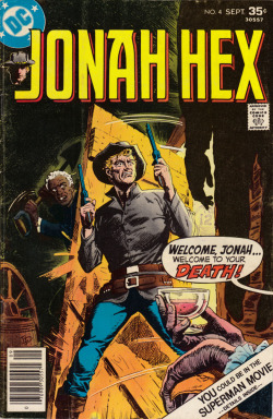 Jonah Hex No. 4 (DC Comics, 1977). Cover art by José Luis García-López.From