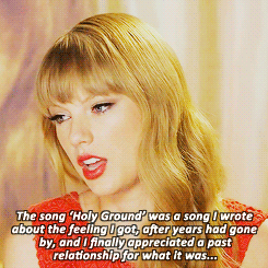 holygraund:  Taylor on writing Holy Ground  الطف منها