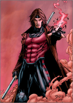 super-hero-center:  gambit by *logicfun