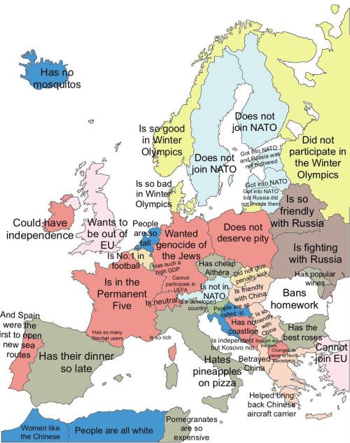 mapsontheweb: Map of Europe but with search results of “Why