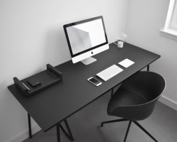minimalsetups: Super Minimal iMac Workspace By Carl Barenbrug.