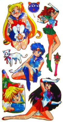 beinacht:  Sailor Moon (Bootleg???) Sticker