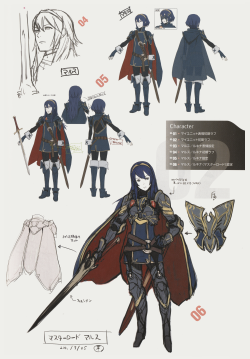 tyrfing-plus:Scans I took a while ago for Lucina, Falchion, and