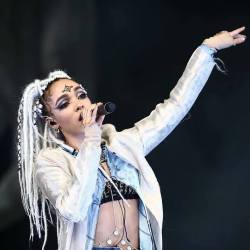 FKA twigs live at Ласточка festival in Moscow, Russia