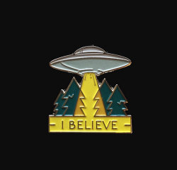 professorcoolcollections:  “I Believe UFO Pin” by   LastCraft