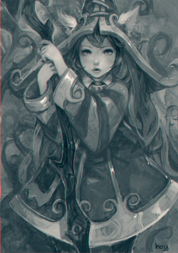 theriotleague:  Lulu : league of legend fanart by *hoyhoykung