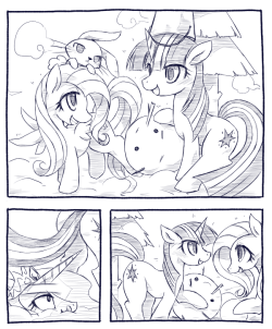 kolshica:  ユキアソビ #mlp  This is adorable, but most of