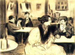 huariqueje:    Au cafe    -    Pablo Picasso  1901 Spanish