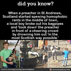 did-you-kno:  Once upon a time… there was a noisy preacher.