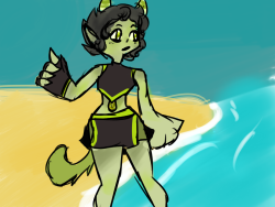 cocacoolgirl : Soo I drew A sdu stuck Nepeta bc shes my FAVORITE