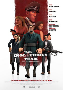 gamefreaksnz:   Inglourious Team by ~MrRiar