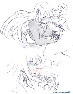 gyarusatan:  lewd ghost doodles. 