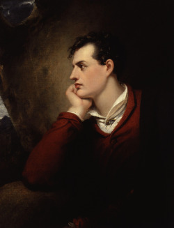 sommartidsvarmod:  Lord Byron, as painted by Richard Westall. 