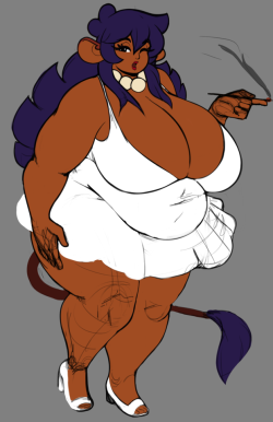 eikasianspire:BBW’s in dresses are great. =w= yummy ;9