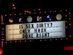 anothersexualrevolution:Is sex dirty?!