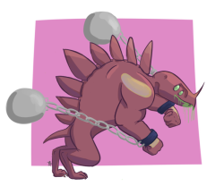 dreamdinosaurs:  Acrid from Risk of Rain. He’s adorable and