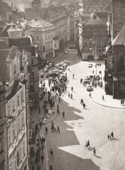 lostandfoundinprague:  Prague, Old Market Square by B.Landisch,